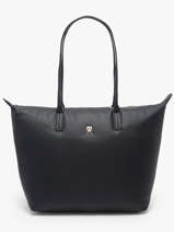 Schoudertas Popette Nylon Tommy hilfiger Blauw popette AW17705